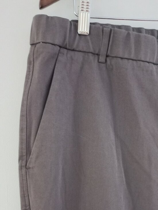 EVERLANE uniform slim fit grey pants 38x32 - Picture 5 of 10